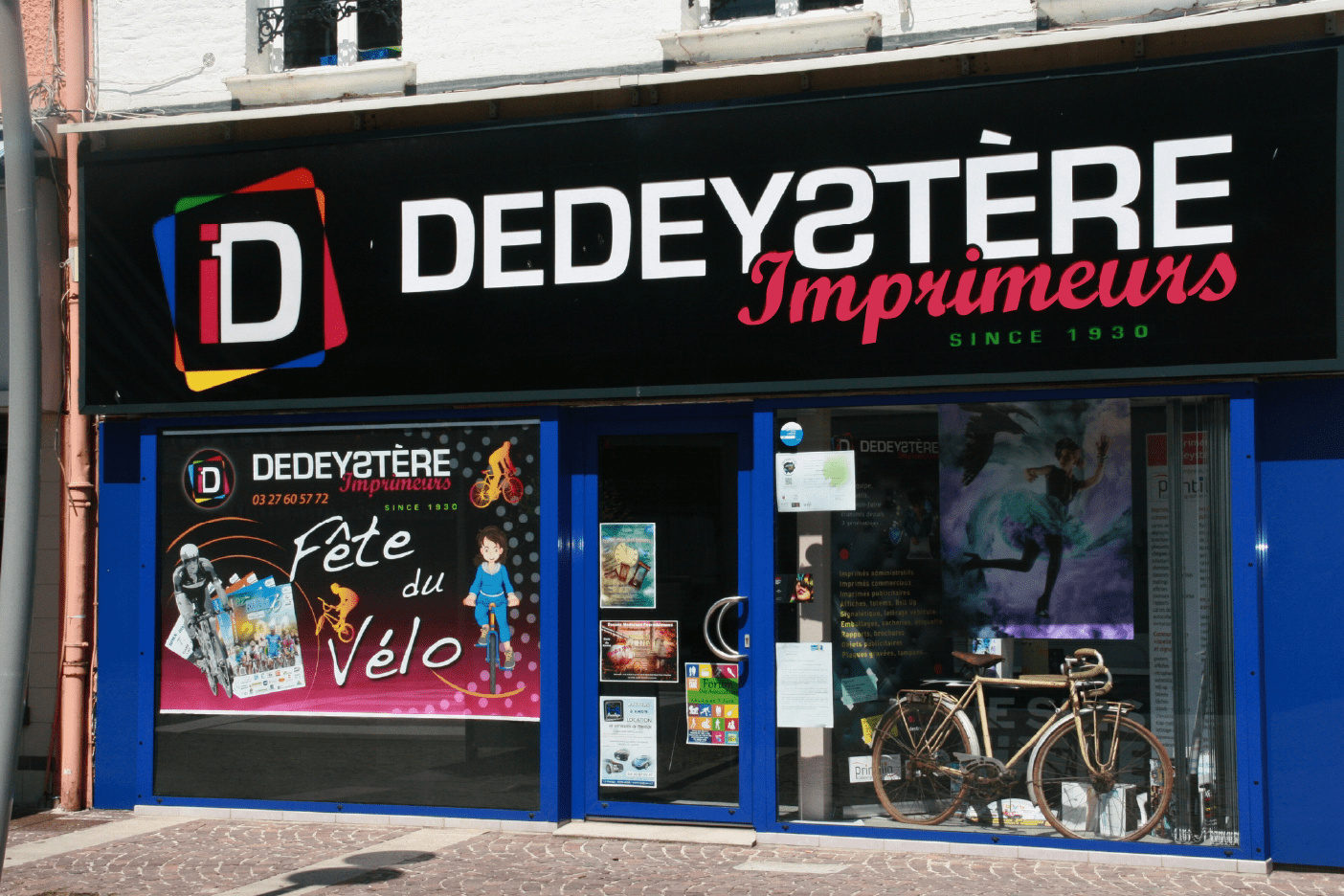 Facade Imprimerie Dedeystère Fourmies